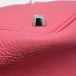 Hermes Picotin Lock 18 Rose Azalee Taurillon Clemence Handbag