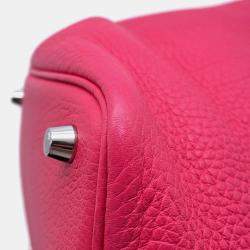Hermes Picotin Lock 18 Rose Extreme Taurillon Clemence Handbag