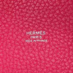 Hermes Picotin Lock 18 Rose Extreme Taurillon Clemence Handbag