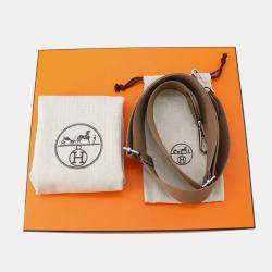 Hermes Evelyne III PM Etoupe Taurillon Clemence Bag