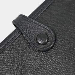 Hermes Evelyne TPM Black Epsom Leather Shoulder Bag
