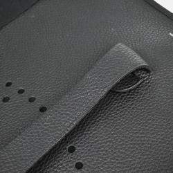 Hermes Black Clemence Brown Taurillon Evelyne II Bag