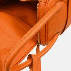 Hermes Lindy 26 Orange Taurillon Clemence Leather Shoulder Bag