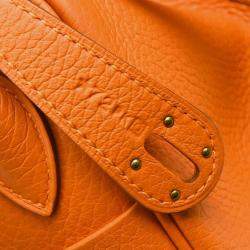 Hermes Lindy 26 Orange Taurillon Clemence Leather Shoulder Bag