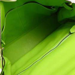 Hermes Apple Green Gulliver Kelly 32 Retourne 2way Handbag
