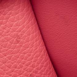 Pre Owned Hermès Rose Azalee Taurillon Clemence Leather Halzan 31 Bag