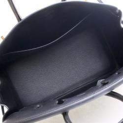 Hermes Birkin 25 Black Togo  Bag
