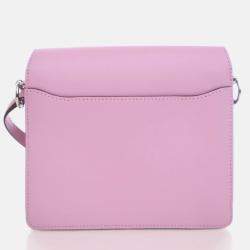 Hermes Roulis 18 Mini Mauve Sylvestre Swift Bag with Strap