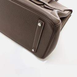 Hermes Birkin 35 Etoupe Togo Tote Bag