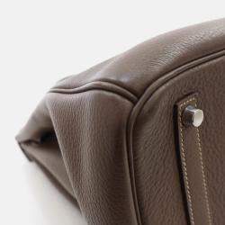 Hermes Birkin 35 Etoupe Togo Tote Bag