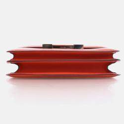 Hermes Mini Constance 18 Rouge Tomate Swift Bag