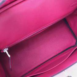  Hermes Birkin 25 Rose Mexico Niloticus Crocodile Tote Bag