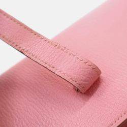 Hermes Bearn Pink Mysore Chevre Wallet