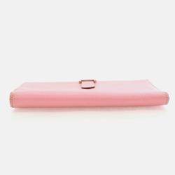 Hermes Bearn Pink Mysore Chevre Wallet
