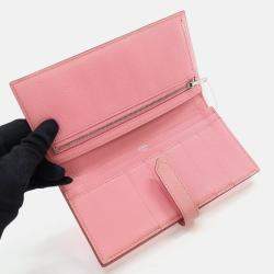 Hermes Bearn Pink Mysore Chevre Wallet