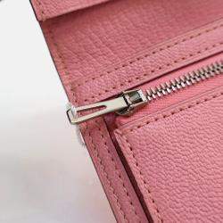 Hermes Bearn Pink Mysore Chevre Wallet