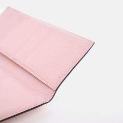 Hermes Bearn Rose Sakura Chevre Wallet