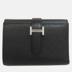 Hermes Bearn Combination Bi-Fold Wallet Epson