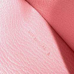 Hermes Long Pink Leather Wallet