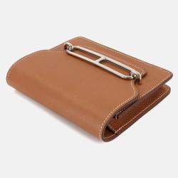 Hermes Roulis Evercolor Gold Slim Bi-Fold Wallet