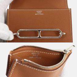 Hermes Roulis Evercolor Gold Slim Bi-Fold Wallet