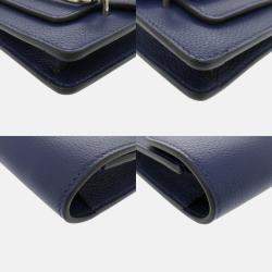 Hermes Lauris Evercolor Blue Saphir Zephyr Coin Case