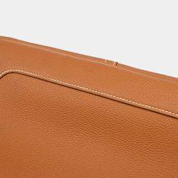 Hermes Trim 31 Gold Togo Shoulder Bag