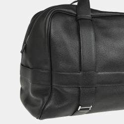 Hermes Arion 50 Black Taurillon Novillo Travel Handbag