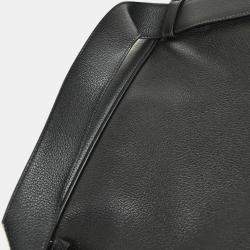 Hermes Arion 50 Black Taurillon Novillo Travel Handbag