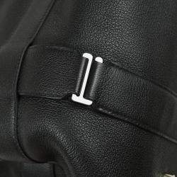 Hermes Arion 50 Black Taurillon Novillo Travel Handbag