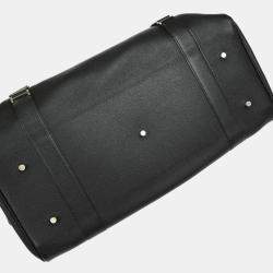 Hermes Arion 50 Black Taurillon Novillo Travel Handbag