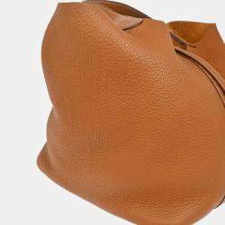 Hermes Picotin Lock 26 Gold Taurillon Clemence Handbag
