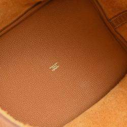 Hermes Picotin Lock 26 Gold Taurillon Clemence Handbag