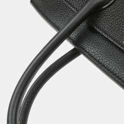 Hermes Birkin 30 Black Togo Leather Handbag