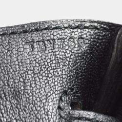 Hermes Birkin 30 Black Taurillon Clemence Handbag