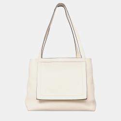 Hermes  Cabasellier 31  Nata Clemence Leather Tote Bag