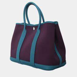 Hermes Canvas Garden Party 30 Bag