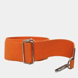 Hermes Evelyne GM Orange Leather Bag