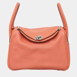 Hermes Lindy 26 Orange Bag
