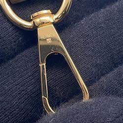Hermes Evelyne Amazon Long Etoupe/Blue Indigo Taurillon In Clemence Size TPM