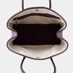 Hermes Garden Party Cassis Negonda Leather Size TPM