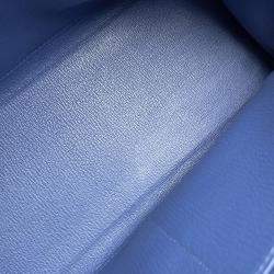Hermes Kelly Retourne Blue Brighton Taurillon Clemence Size 28