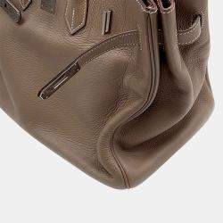Hermes Birkin Etoupe Taurillon Clemence Size 35