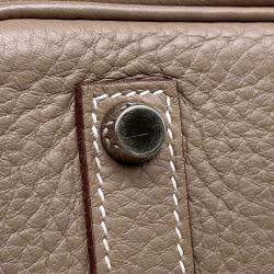 Hermes Birkin Etoupe Taurillon Clemence Size 35