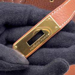 Hermes Birkin Orange Taurillon Clemence Size 35