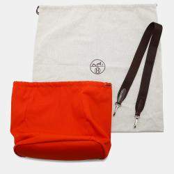 Hermes Sucked Pansage Groom Navy/Feu Canvas