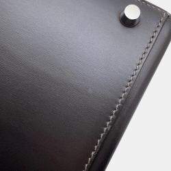 Hermes Kelly Sellier Graphite Box Calf Leather Size 28