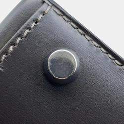 Hermes Kelly Sellier Graphite Box Calf Leather Size 28
