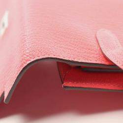 Hermes Kelly Wallet Bi-Fold Long Chevre Pink