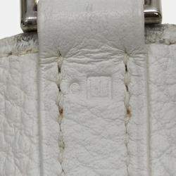 Hermes Picotin PM White Red Togo Bag 